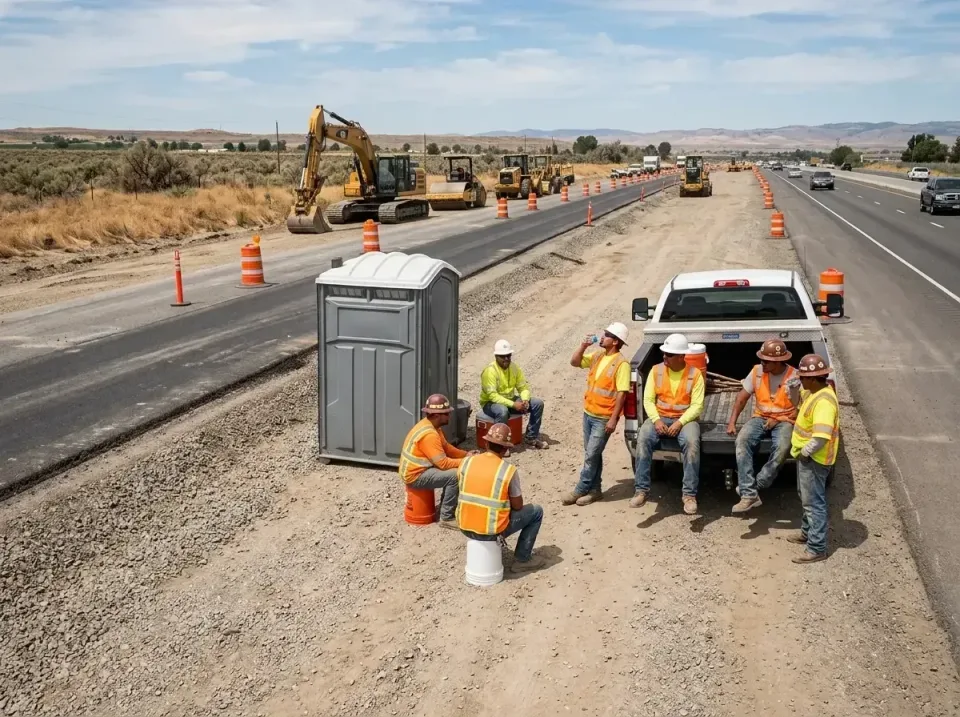 highway-road-construction-crew-007 — frequently asked questions, Porta Potty and Restroom Rentals in Richmond, UT
